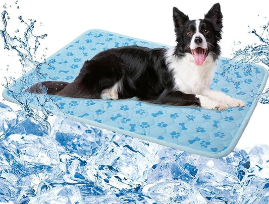 Dog Cooling Mat, Pet Cooling Mat for Dogs and Cats, Portable Summer Dog Cool Pad,Cool Bed for Pets, Premium Pet Cool Blanket for Summer